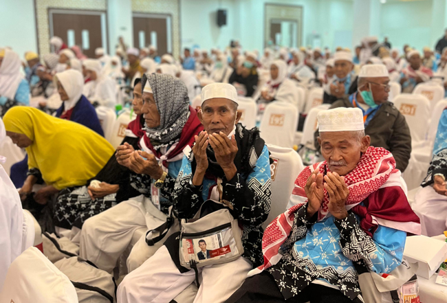 121 Ribu Jemaah Haji Telah Sampai di Tanah...
