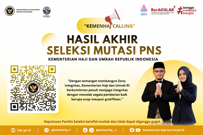 Hasil Akhir Seleksi Mutasi ASN Karier 2026, Kemenhaj...