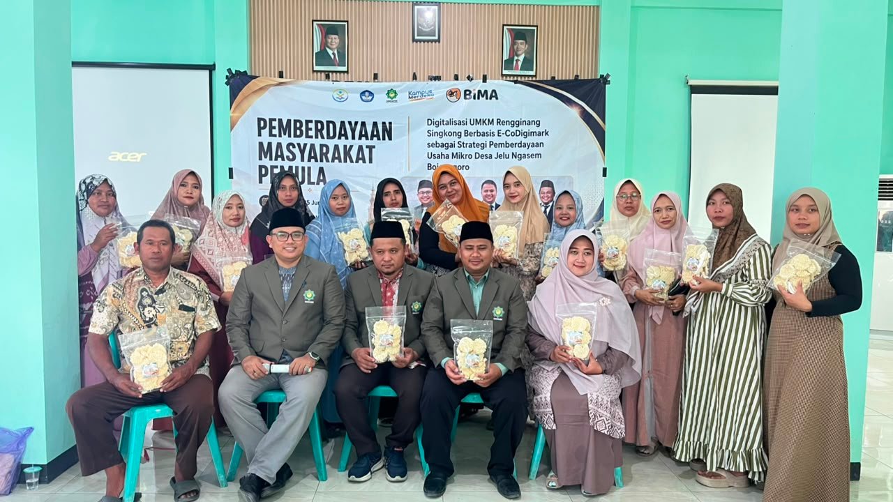 Perkuat Daya Saing UMKM Rengginang Singkong Bojonegoro, Dosen...