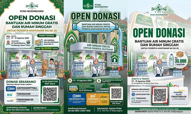 PCNU Bojonegoro dan Ecofit Water Siap Support Air...