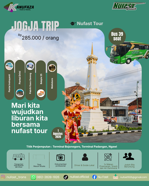 Ayo..! Jogja Trip 2026: Liburan Seru dan Penuh...