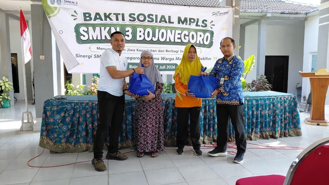 MPLS SMKN 3 Bojonegoro Tanamkan Jiwa Berbagi, 540...