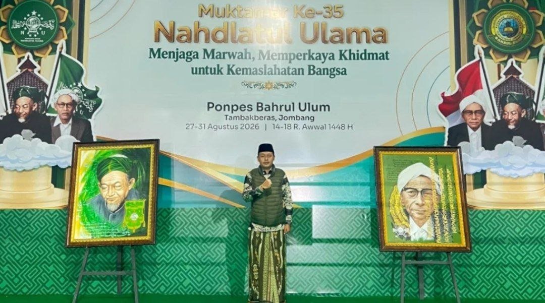 Hadiri Muktamar NU ke-35, Abdulloh Umar Dorong NU...