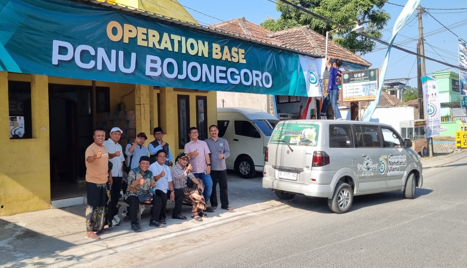 Operation Base PCNU Bojonegoro di Gg III Tambakberas...