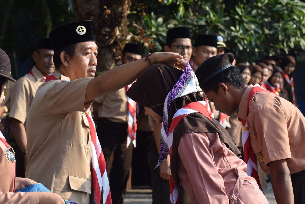 Upacara Pramuka SMAN 1 Sumberrejo Dirangkai Pembukaan Penerimaan...
