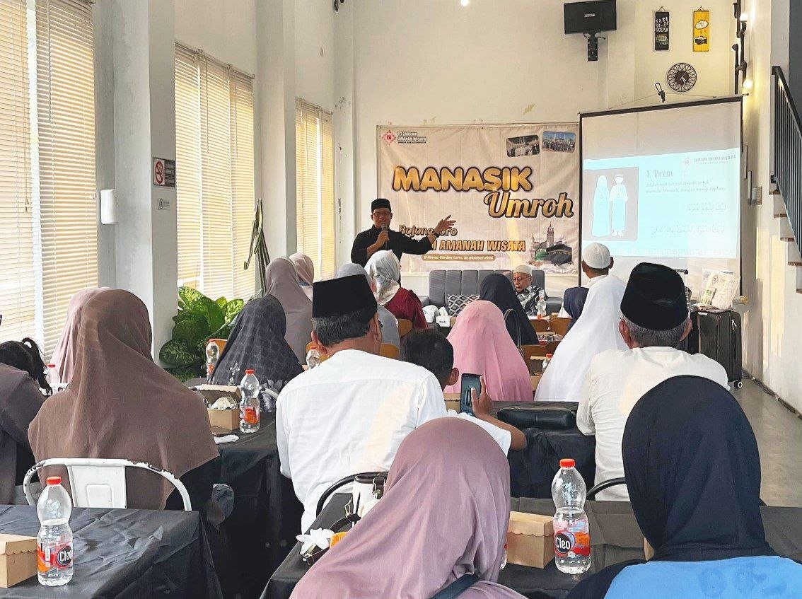 Zamzam Amanah Wisata Bekali Jamaah Umroh dengan Manasik,...