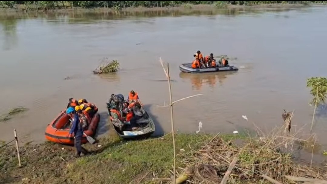 Lima Hari Pencarian Warga Bojonegoro Tenggelam Saat Cari Kayu di Bengawan