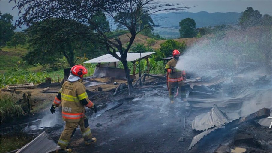 Penyulingan Minyak Tradisional di Bojonegoro Terbakar, Minyak Mentah 5 Ribu Liter Ludes