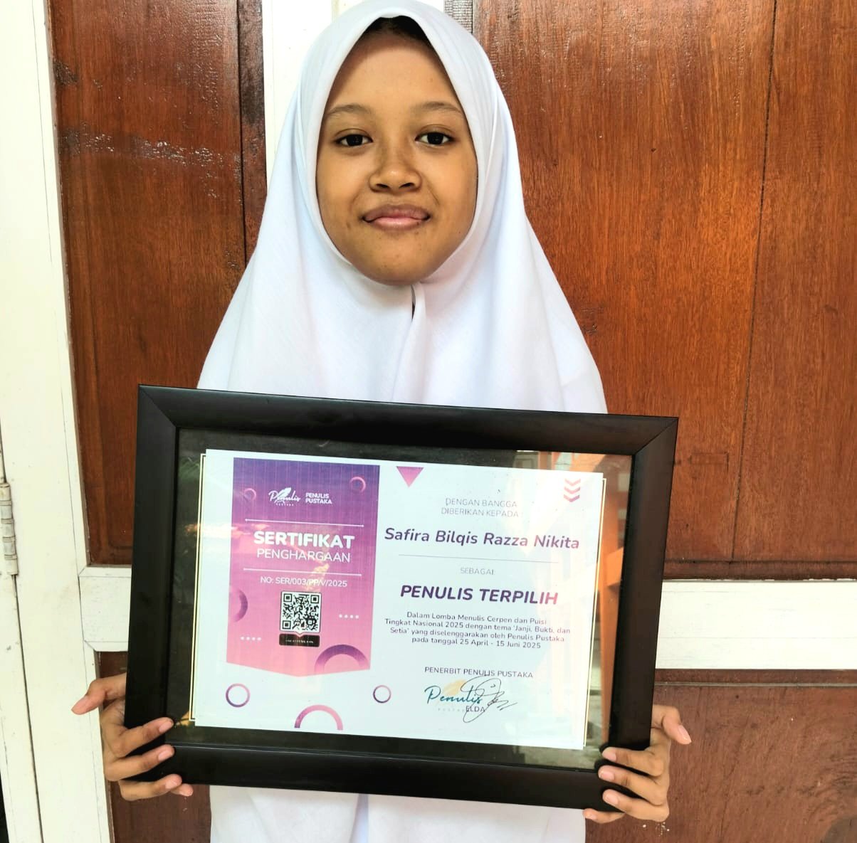 Dari Dapur ke Dunia Sastra: Siswa Kuliner SMKN 1 Bojonegoro Raih Prestasi Nasional