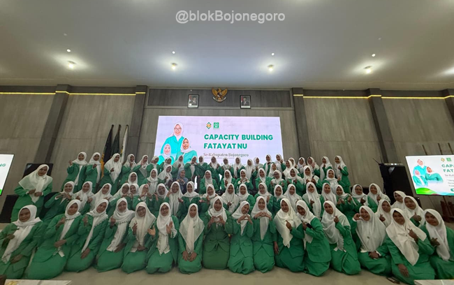 Gelar Capacity Building, PC Fatayat NU Bojonegoro Perkuat Pilar Organisasi dan Isu Perempuan-Anak