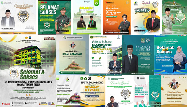 Ramai-Ramai Ucapkan Selamat SILATNAS dan MUBES V IKAMI ATTANWIR