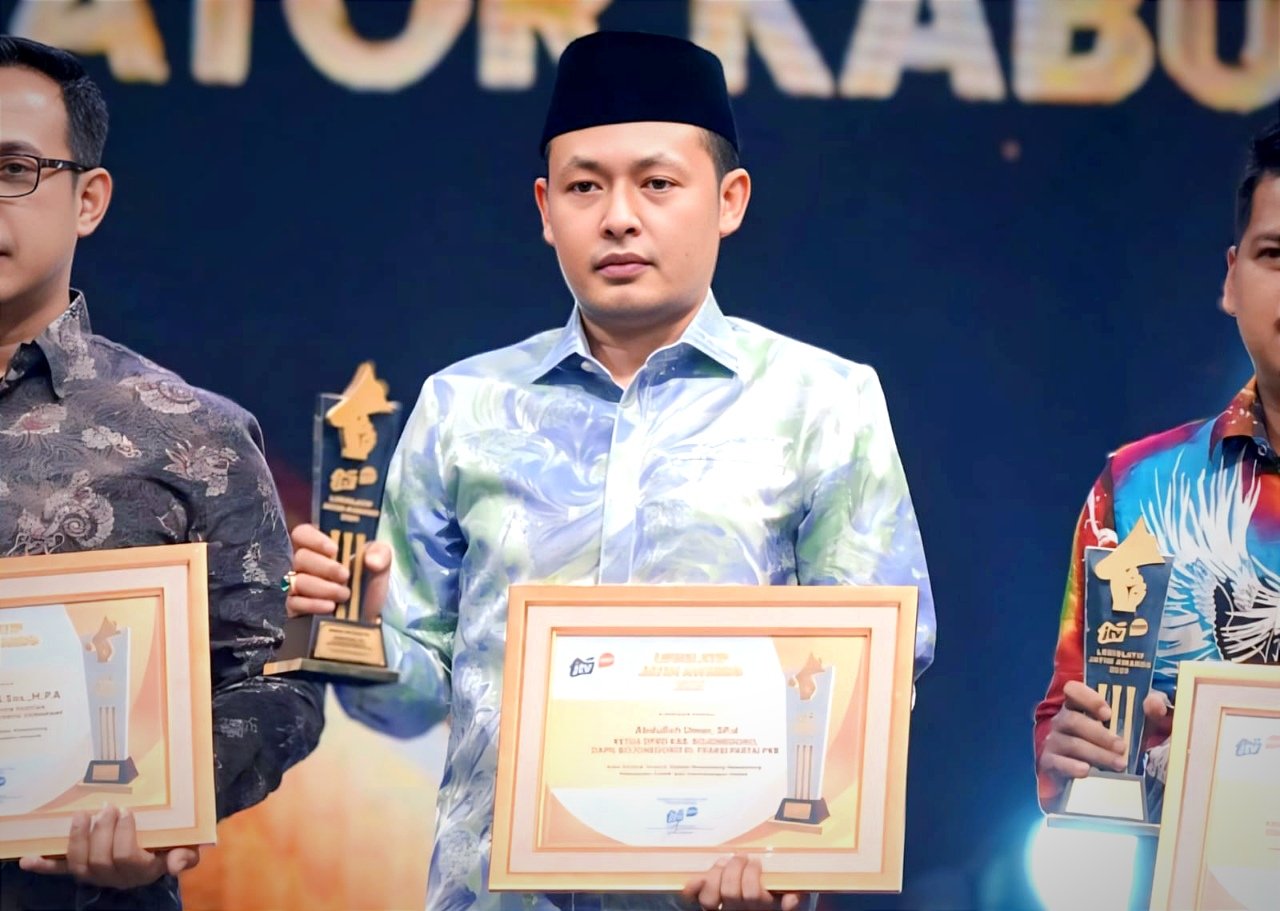 Ketua DPRD Bojonegoro Sabet Penghargaan Legislatif Jatim Award