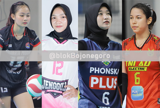 Inilah Deretan Bidadari Pemain Muda Livoli Ramaikan GOR Utama Bojonegoro