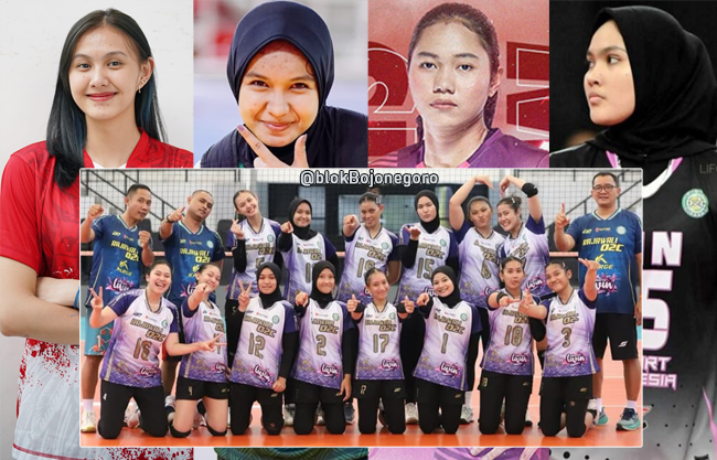 Muda, Cantik dan Bahaya, Inilah Pemain Rajawali O2C Ciparay di Final Four