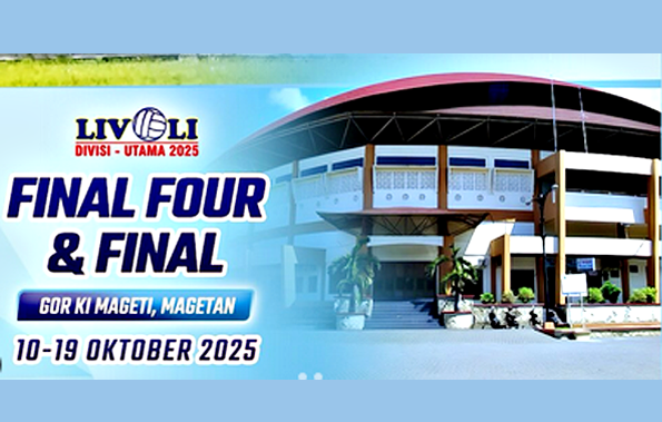 Harga Tiket Final Four Livoli Divisi Utama 2025 di GOR Ki Mageti