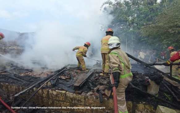 Kebakaran, 50 Kasus Korsleting Listrik dan 33 Kasus dari Tabung LPG