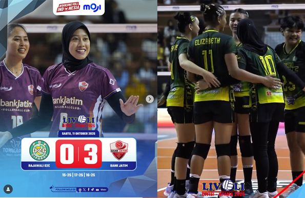 Tak Imbang, Rajawali O2C Ciparay Dibantai Bank Jatim 0-3