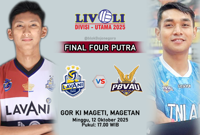PREVIEW: LavAni Navy Vs TNI AU Electric, Pertarungan Sesama Juara Pool