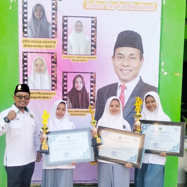 Tiga Siswi MAN 2 Bojonegoro Melaju ke OMI Nasional, Cermin Ketekunan dan Sistem Pembinaan Serius