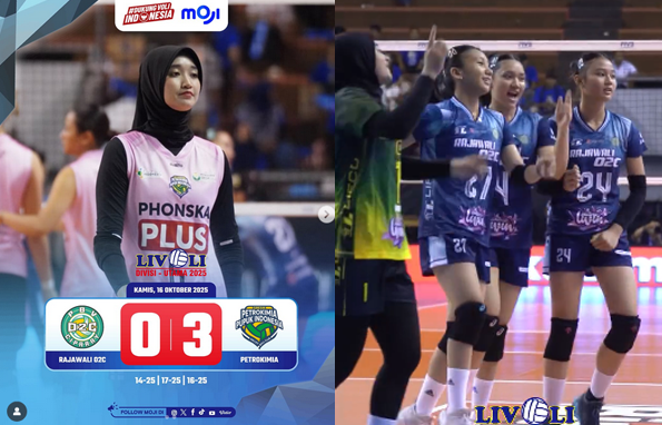 Petrokimia Gresik Mulus, Menang 3-0 atas Rajawali O2C