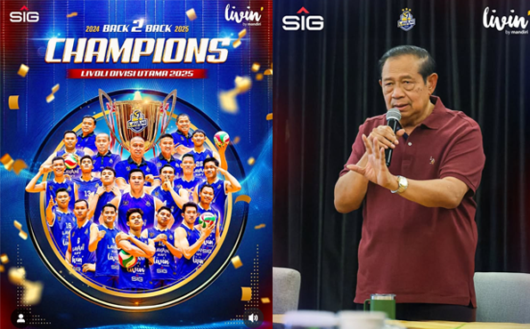 Tak Pernah Kalah, LavAni Navy Juara 2024 dan 2025