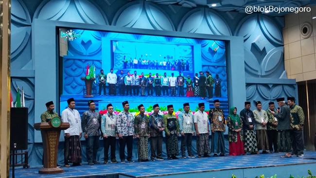17 Ketua PC Lembaga NU Bojonegoro Resmi Dikukuhkan