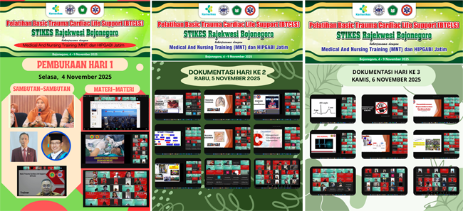 STIKes Rajekwesi Bojonegoro Gelar Pelatihan BTCLS: Tingkatkan Kompetensi Perawat Gawat Darurat