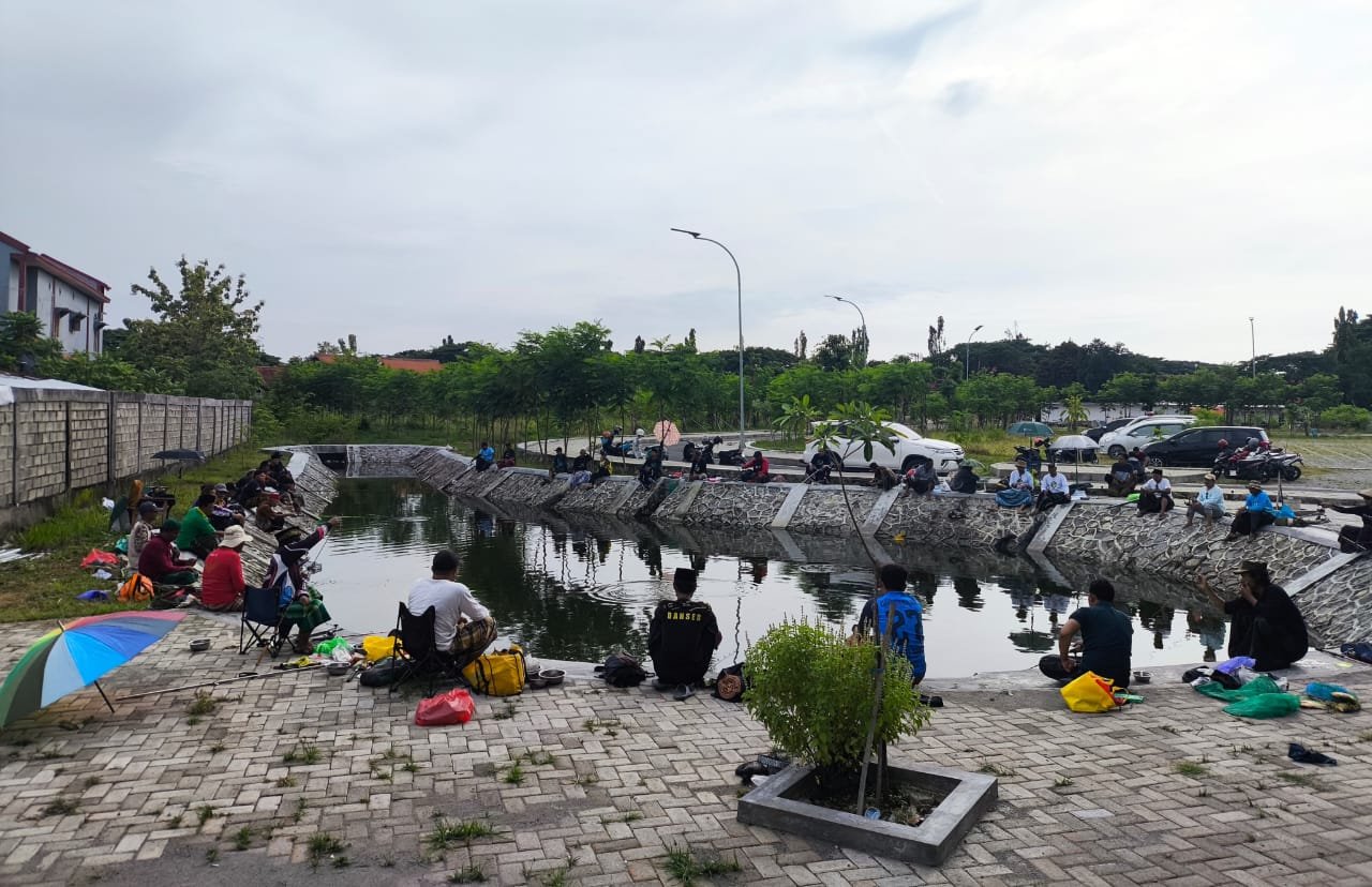 147 Peserta Ikuti Mancing Bersarung PCNU Bojonegoro