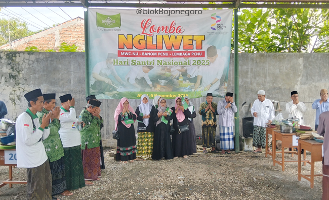 Ibu-Ibu Bagian Juri, Bapak-Bapak Ngeliwet di PCNU Bojonegoro