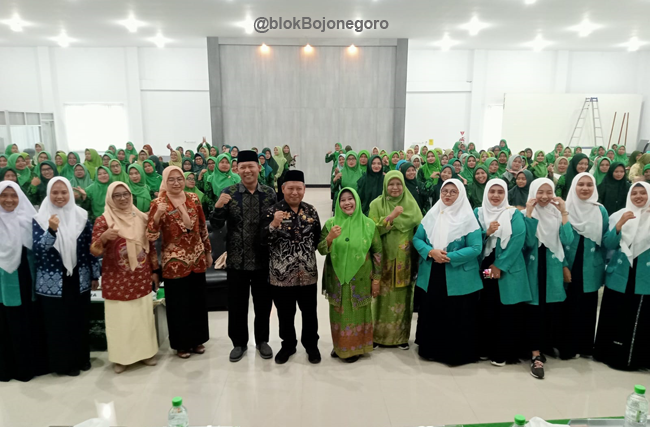 200 Guru PAUD Muslimat NU Bojonegoro Ikuti Bimtek Pembelajaran Berbasis Aswaja