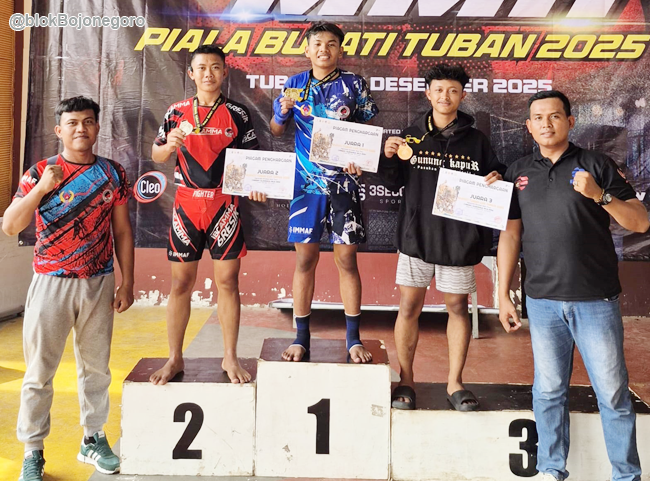 Kanor Fighting Academy Sukses di Kejurprov Piala Bupati Tuban 2025