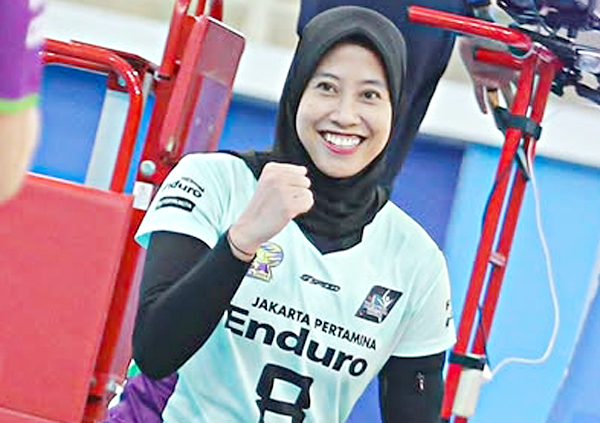 Megatron dan Tim Pertamina Enduro Sampai di Bandung, Persiapan Proliga 2026 Seri III