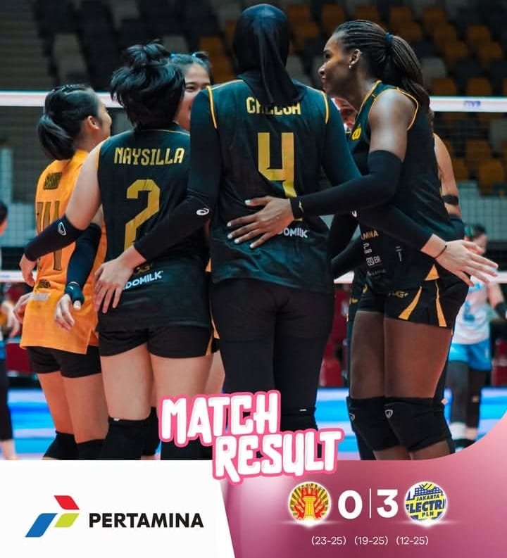 Hasil Proliga 2026 Putri: Popsivo Polwan Kalah Telak 0-3 dari Electric PLN