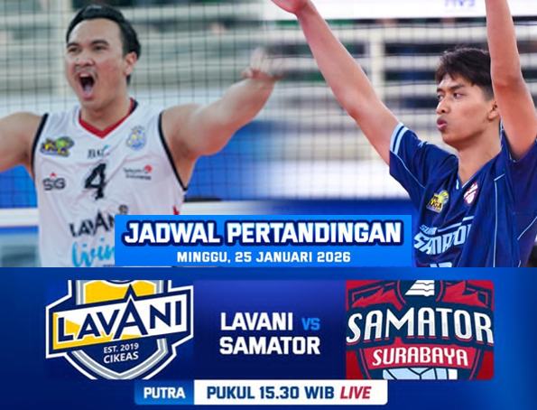 LavAni Vs Surabaya Samator: Ayo..! Semangat Arek-Arek Suroboyo Melawan LavAni Pemuncak Klasemen