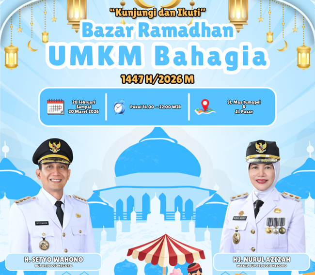 Gelar Bazar Ramadan UMKM Bahagia, Pemkab Bojonegoro Dorong...