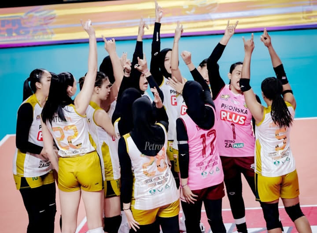 Selamat..! Gresik Phonska Plus Juara Putaran 2 Proliga...