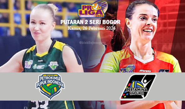 Proliga 2026 Putri: Gresik Phonska Plus Vs Pertamina...