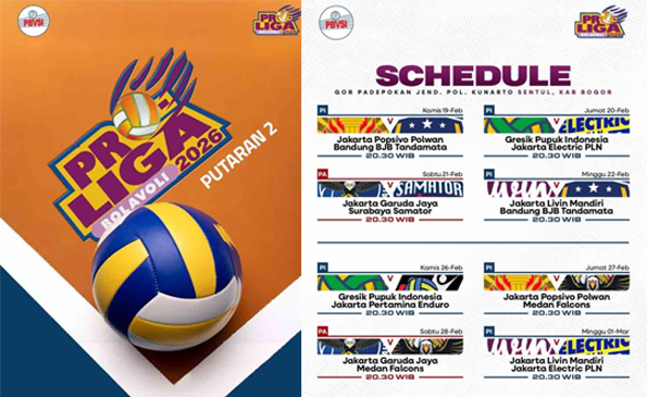 Jadwal Proliga 2026 Seri Bogor, Inilah Selengkapnya!