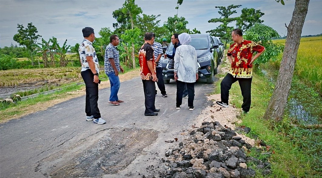 Terungkap saat Disidak Wabup, Pembangunan Jalan BKKD di...