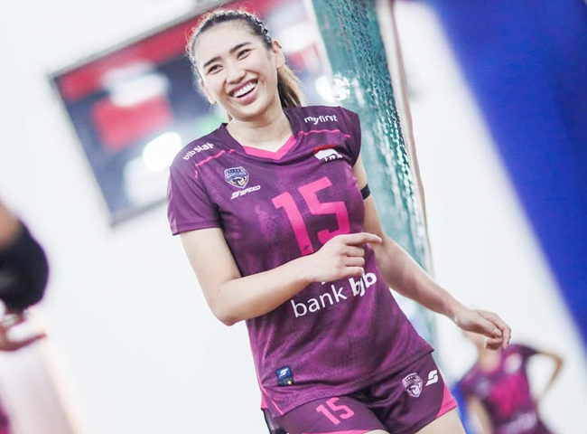 Mama Yolla Yuliana Berseragam BJB Tandamata di AVC Champions League 2026