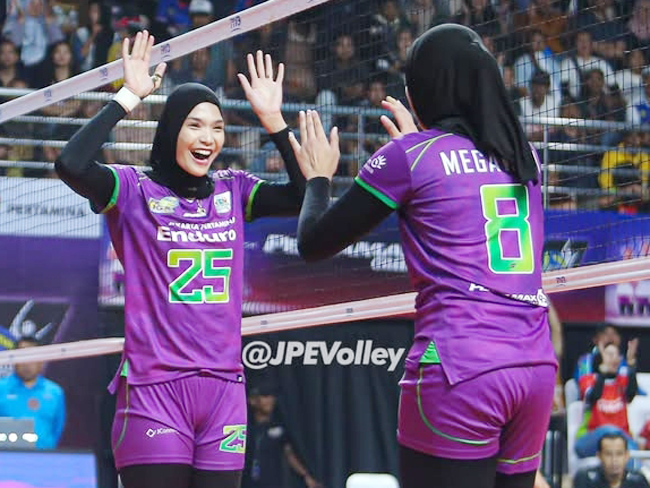 Si Cantik Shindy Sasgia: Middle Blocker Jakarta Pertamina...