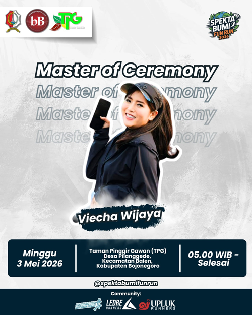 Selain Nurma KDI, Spekta Bumi Fun Run 2026...