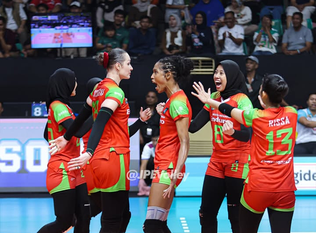 Klasemen Final Four Putri, Jakarta Pertamina Enduro Runner...