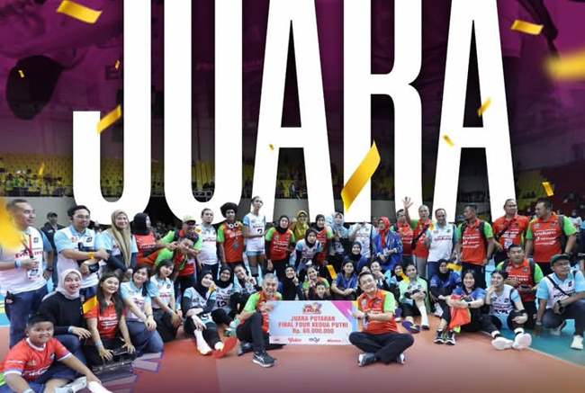 Megatron dan Jakarta Pertamina Enduro Juara Final Four...