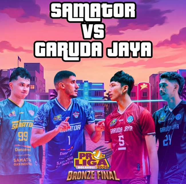 Laga Terakhir Surabaya Samator Vs Garuda Jaya, Siapa...