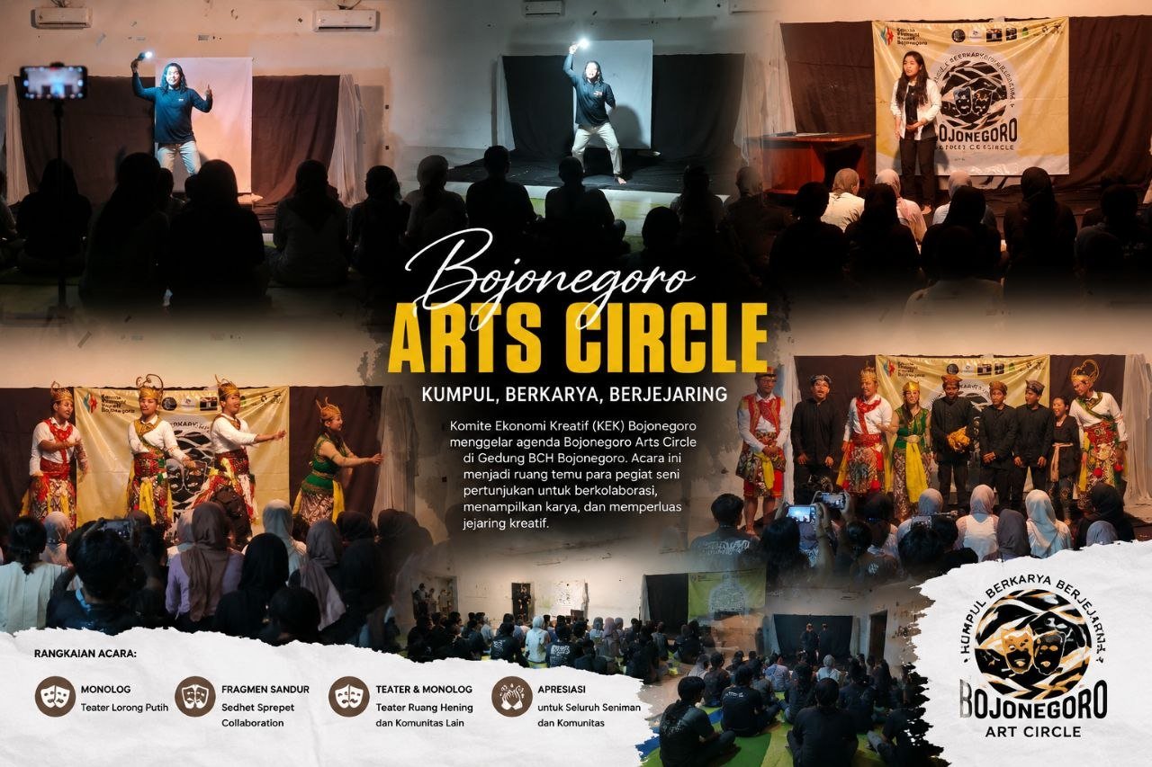 Bojonegoro Arts Circle Jadi Ruang Temu Seniman, Monolog...
