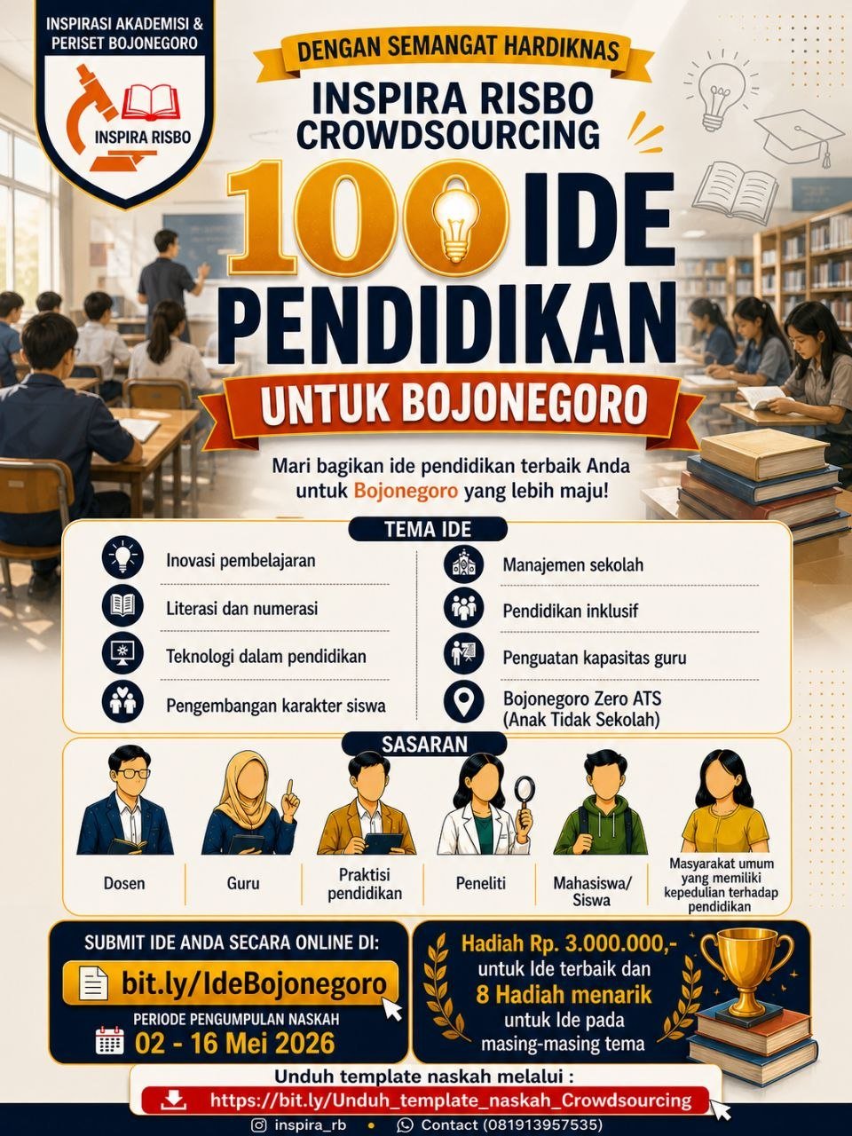 INSPIRA RISBO Himpun 100 Gagasan Warga untuk Kemajuan...