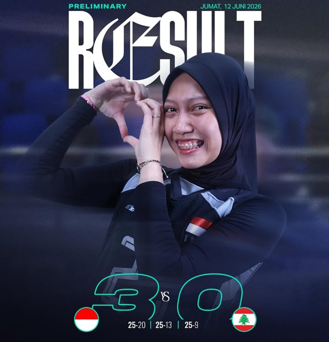 Timnas Voli Putri Indonesia Hajar Lebanon 3-0 di...