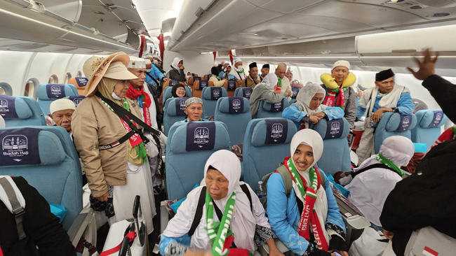 6.333 Jemaah Haji Bertolak ke Tanah Air, Alhamdulillah..!