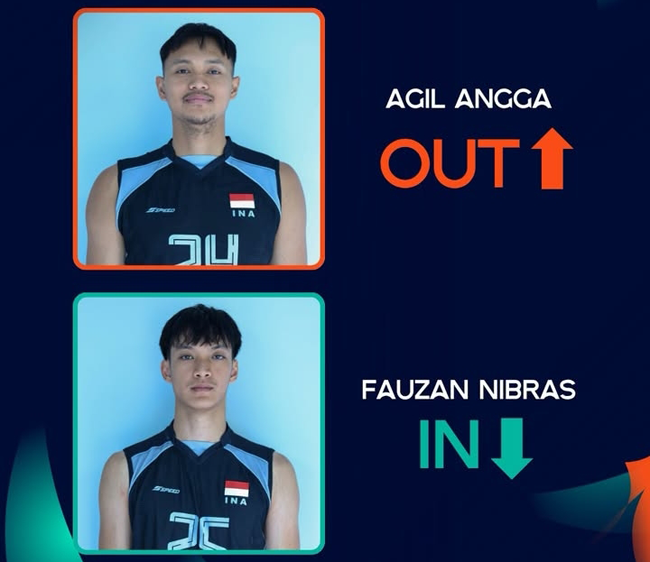 Cidera, Agil Angga Diganti Fauzan Nibras Jelang ke...